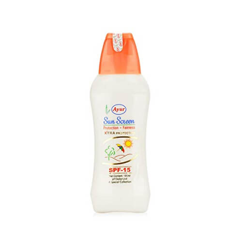 Ayur Sun Screen SPF15 Body Lotion  100 ml