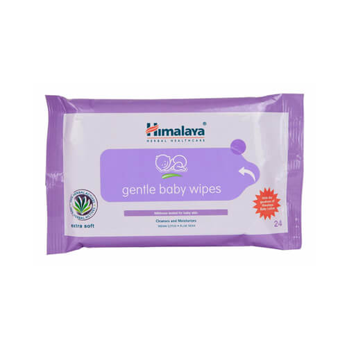 Himalaya Gentle Baby Wipes  24 units