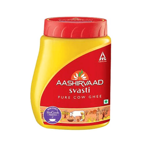 Aashirvaad Svasti Pure Cow Ghee Jar 500 ml