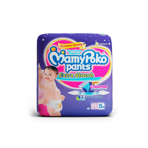 Mamy Poko Pants XL 5 units