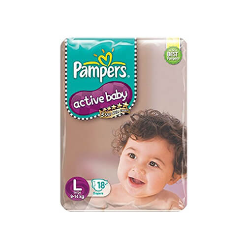 Pampers Active Baby Large 20 units