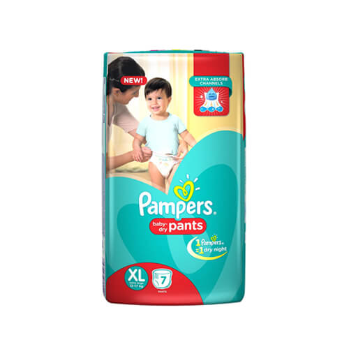 Pampers Baby Dry Pants XL 7 units