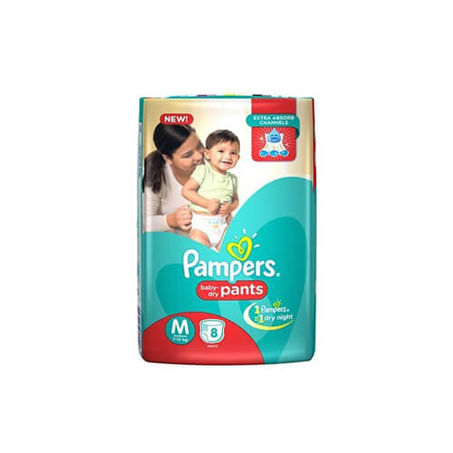 Pampers Baby Dry Pants Medium 7 units