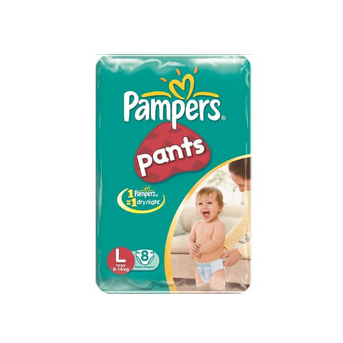 Pampers Baby Dry Pants Large 7 units