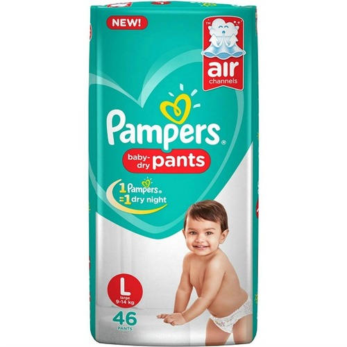 Pampers Baby Dry Pants Large 46 pcs