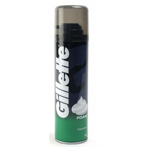 Gillette Menthol Shaving Foam  196 gm