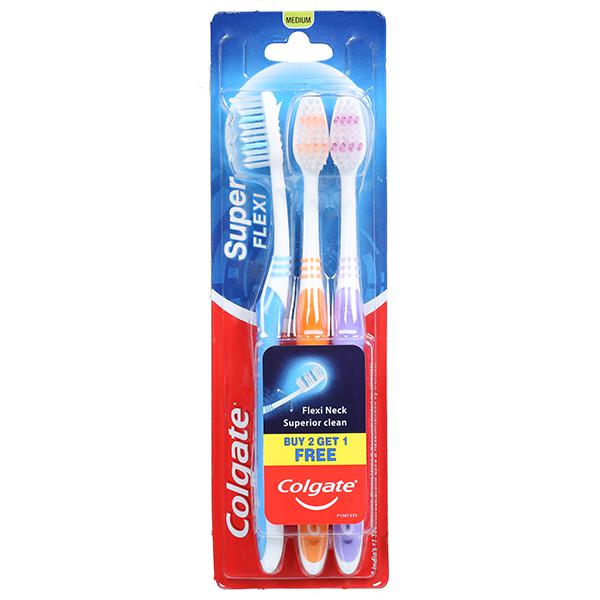 Colgate Super Flexi Tooth Brush b2g1 3 pcs