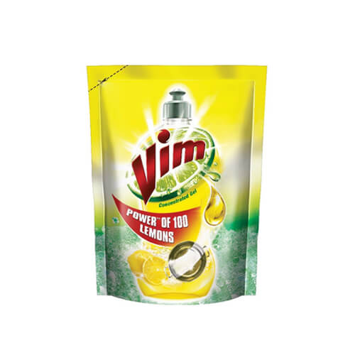 Vim Concentrated Dish Wash Gel Pouch 500 ml