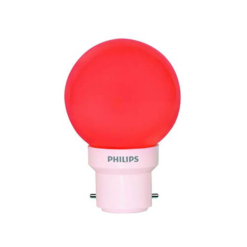 Philips LED Red Colour Bulb 0.5 watts
